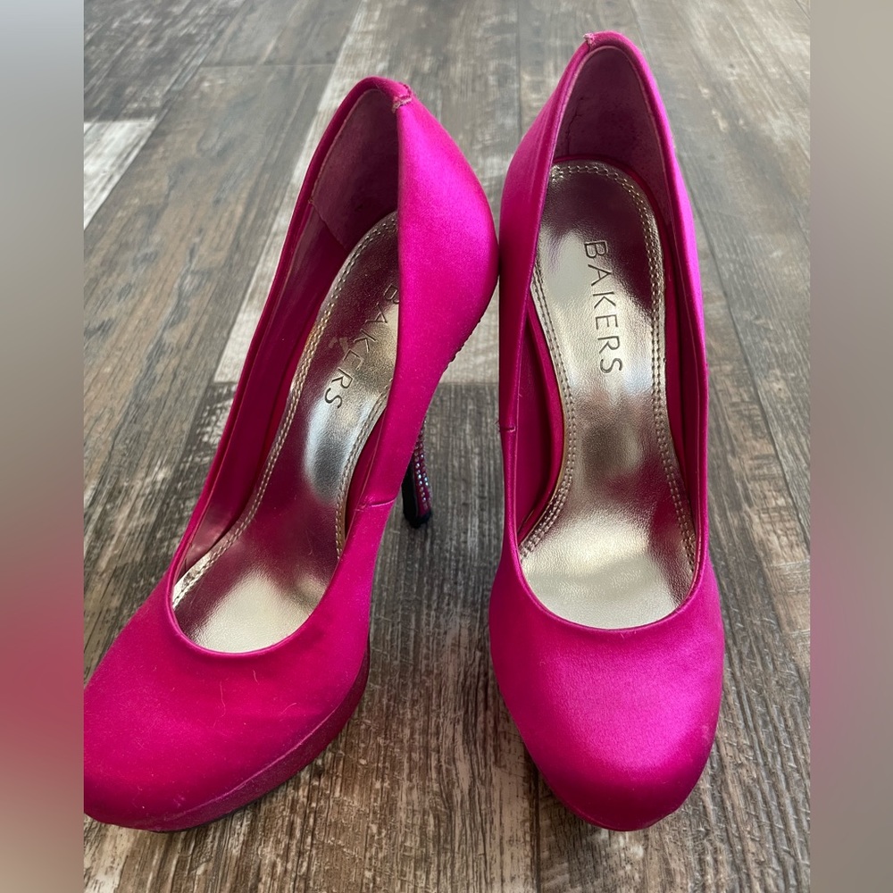 Bakers Hot Pink Heels Gem